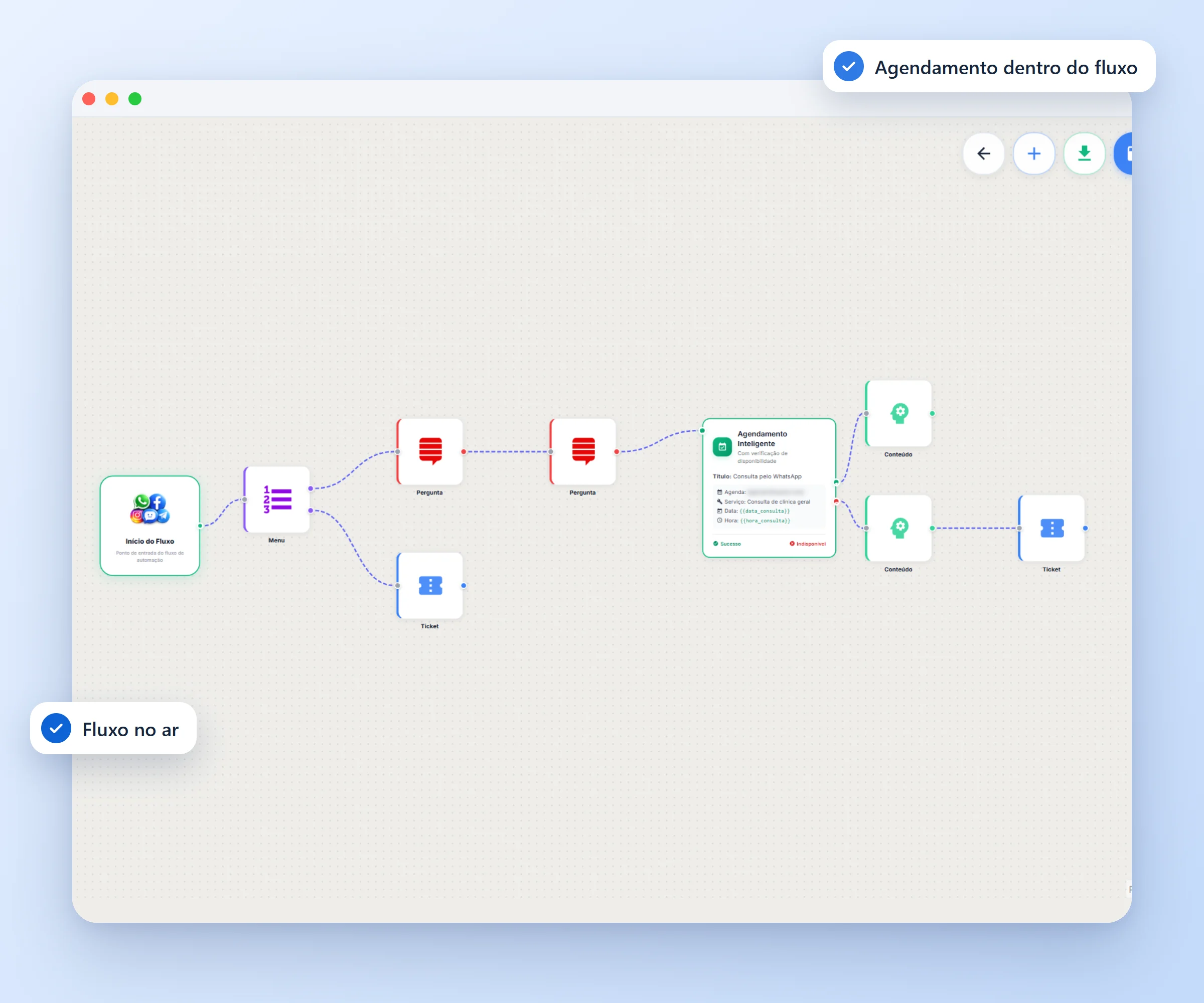 Chatbot visual sem programar