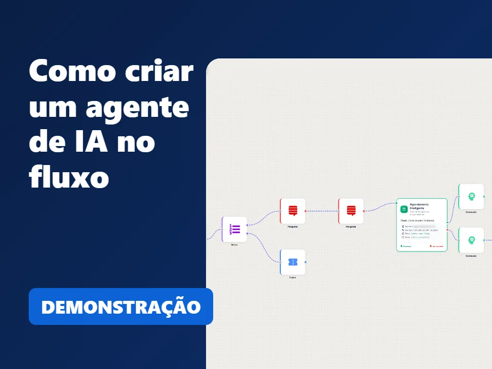 Como criar um agente de IA no fluxo