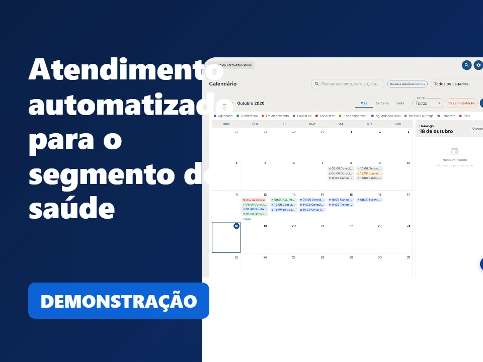 Atendimento automatizado para o segmento de saúde