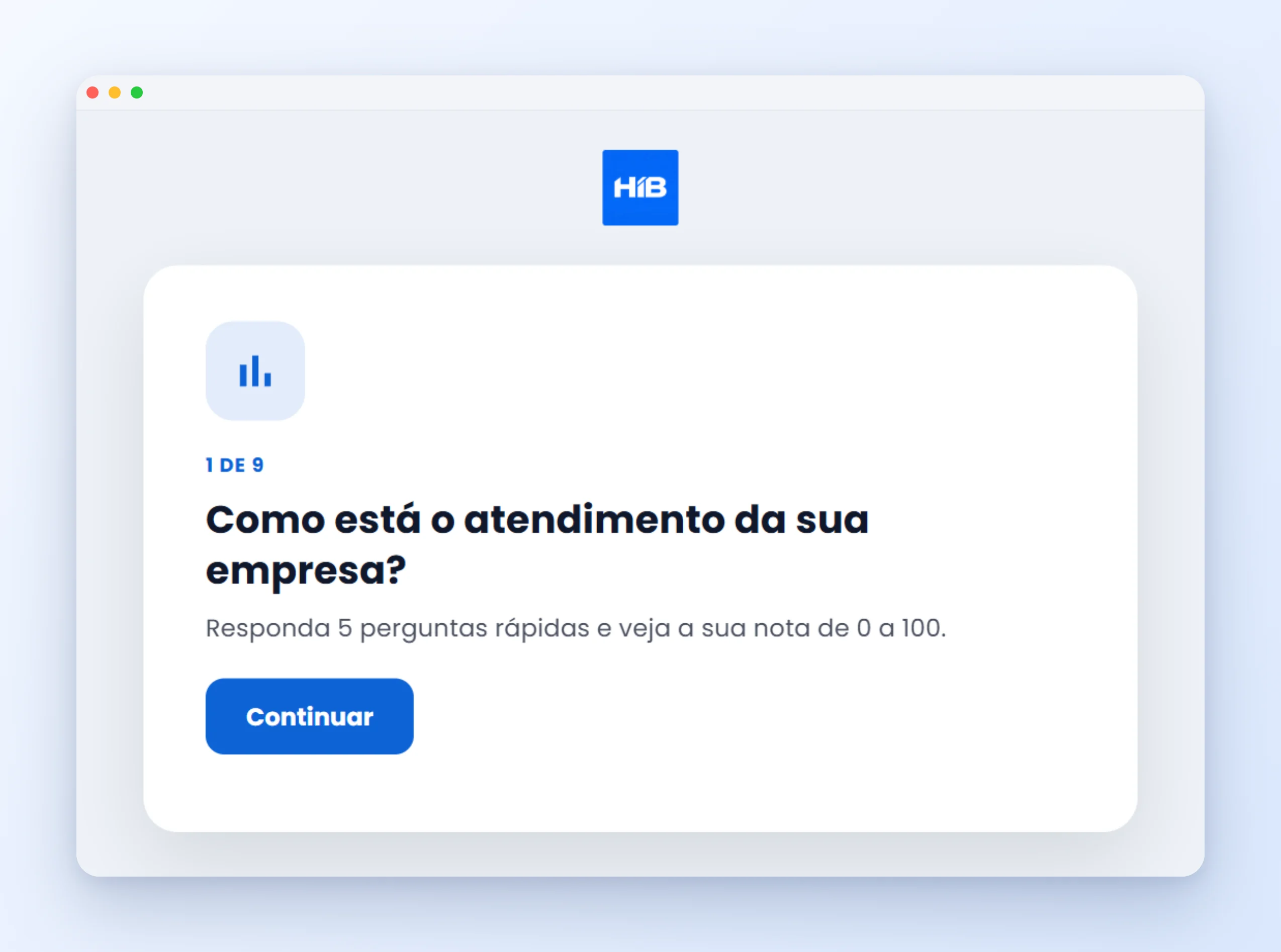 Formulários e quiz
