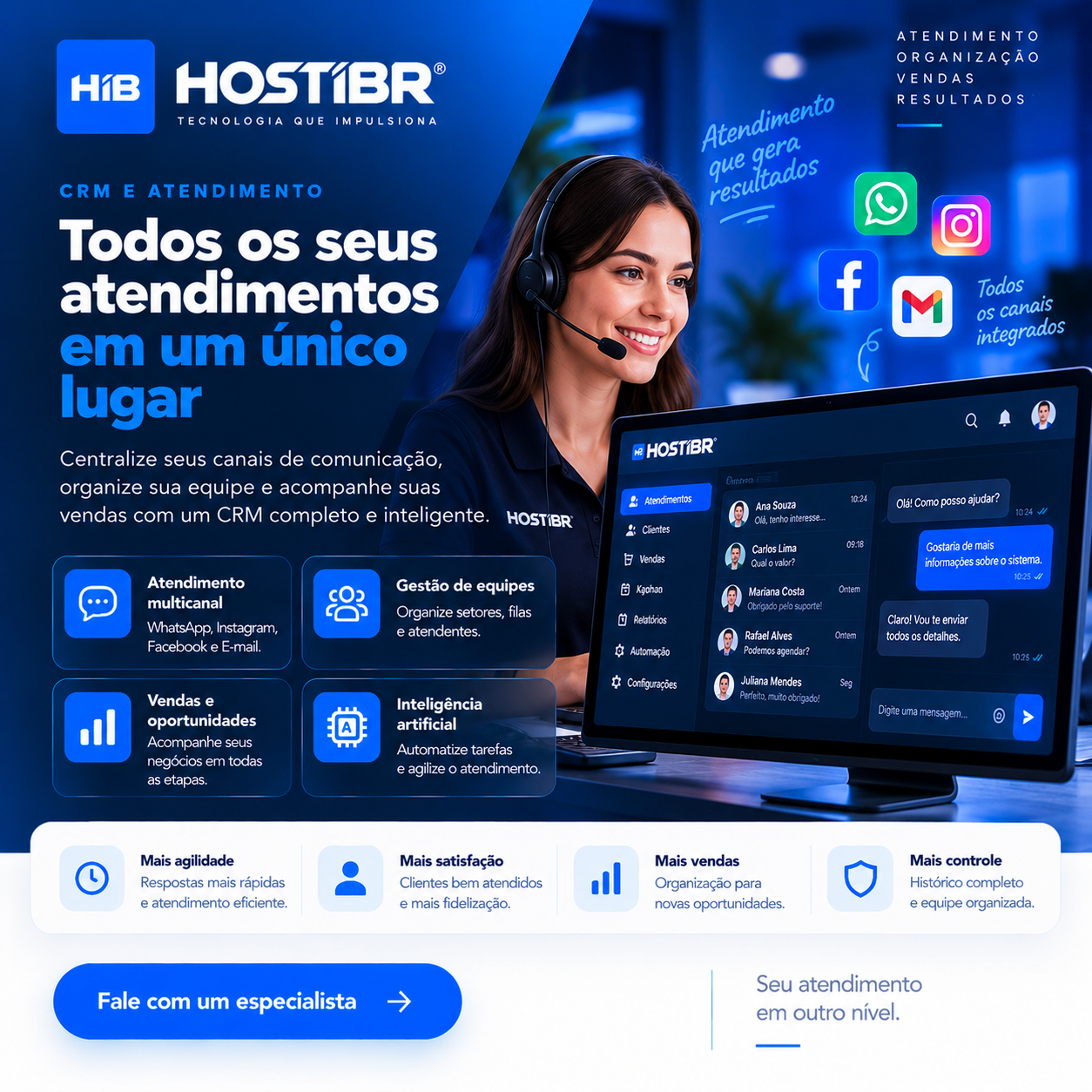 CRM e Atendimento